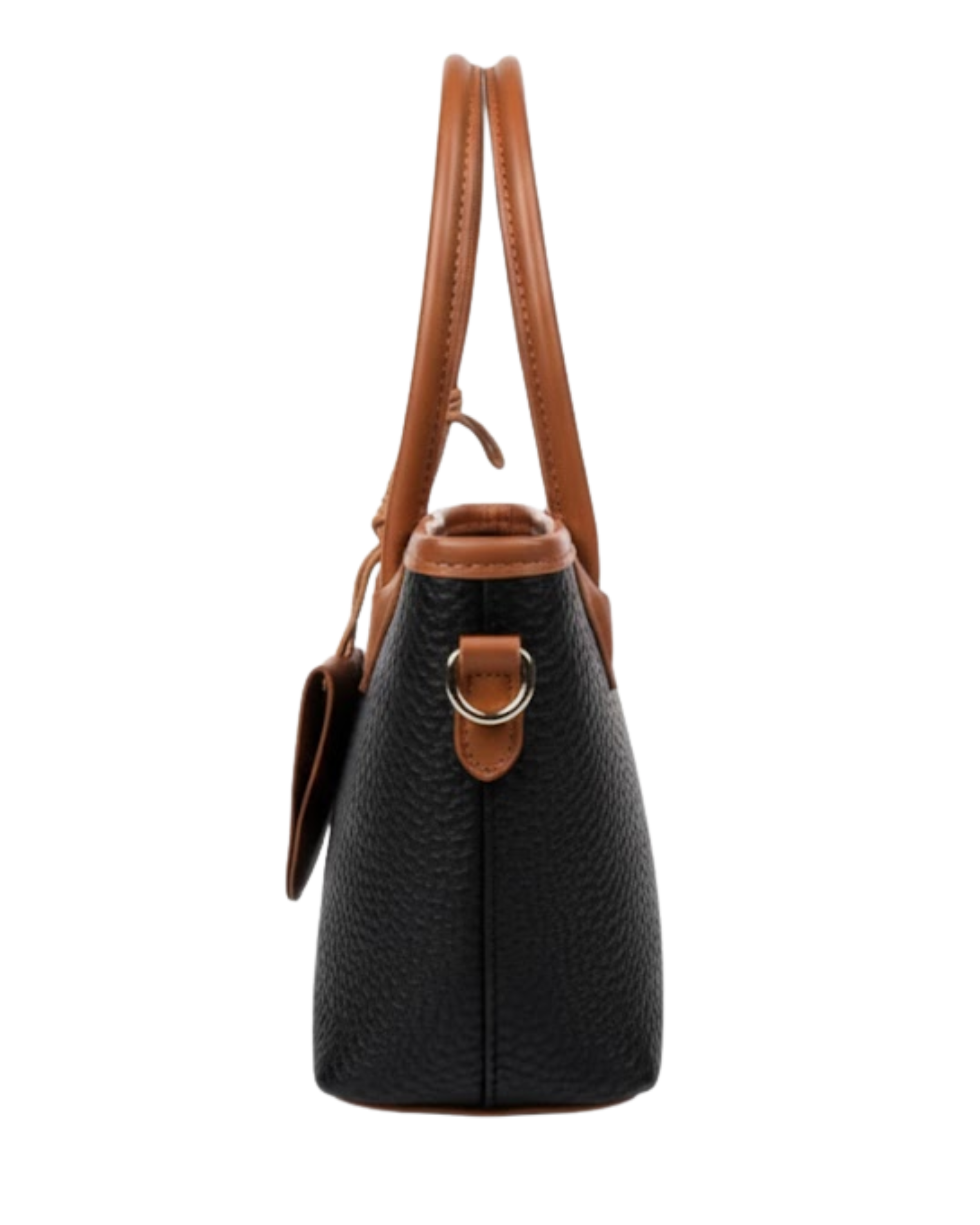 Premium Leather Small Tan Tote Bag for Women – Office & Daily Use